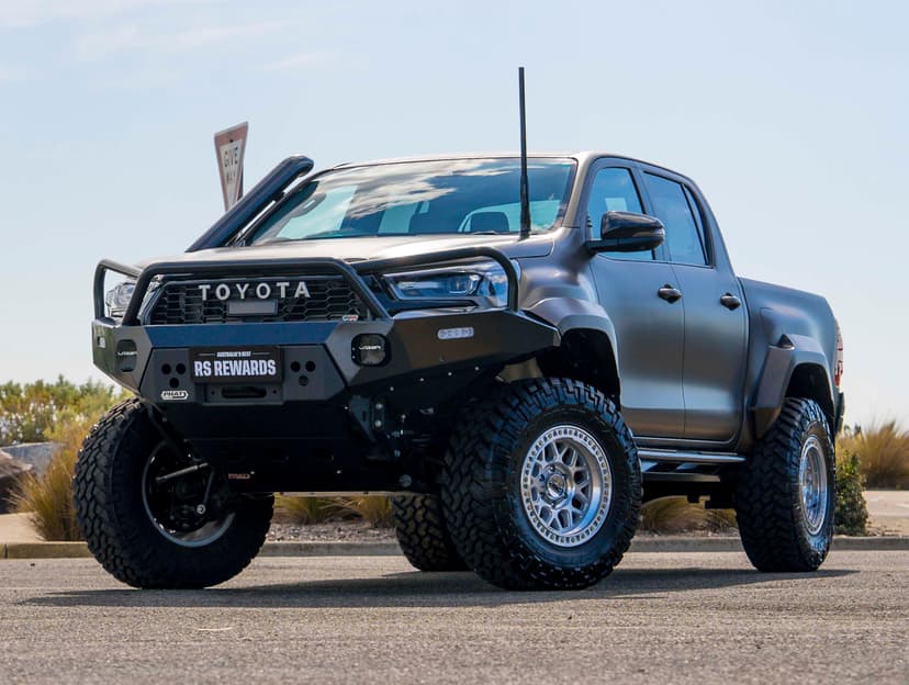 Hilux GR Sport or $80,000